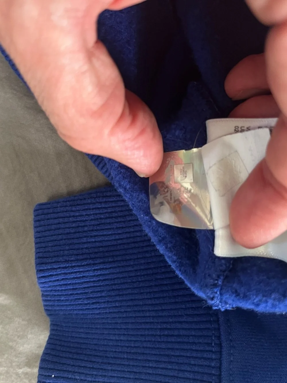 The North Face X KAWS Bolt Blue Hoodie